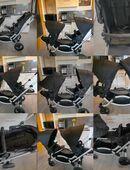 Zwillingskinderwagen mit verschiedenen Funktionen in 94538