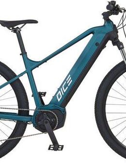 Prophete E-Bike Mountainbike Dice 3.8, 10 Gang Shimano Cues Schaltwerk, Kettenschaltung, Mittelmotor, 540 Wh