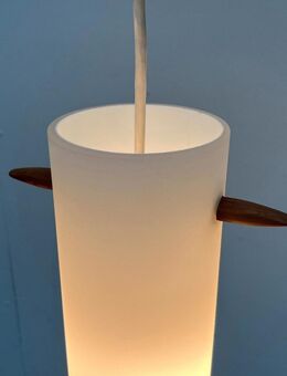 Mid Century Glass Teak Pendant Lamp Luxus Uno Östen Kristiansson - Hamburg Hamburg-Nord