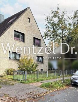 Vermietetes Zweifamilienhaus zum Kauf in Hamburg-Bramfeld - Wentzel Dr. - Hamburg