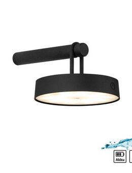 JUST LIGHT Wandleuchte ARMA, Dimmfunktion, LED fest integriert, Warmweiß, Akkuleuchte