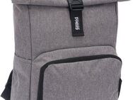 Fillikid Wickelrucksack Tokio, grau melange, mit Wickelauflage und Volumenerweiterung