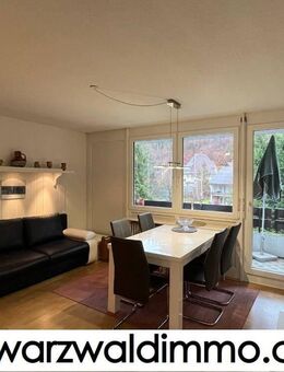 Schöne möblierte 2,5-Zimmer-Wohnung mit Balkon in ruhiger Lage von Todtmoos (Schwarzwald) - Todtmoos