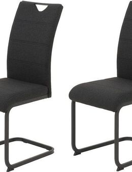 HELA Freischwinger MARS Esszimmerstuhl BESTSELLER (Set, 2 St), robuster Bezug, 120 Kg Belastbarkeit, 2er und 4er Set
