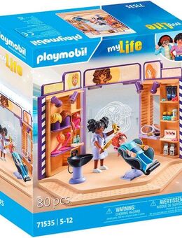 Playmobil® Friseursalon (71535), My Life Konstruktions-Spielset, (80 St), Made in Europe