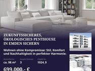 Exklusives Penthouse im Herzen von Emden mit KfW 40 QNG-Zertifikat! Ihr perfektes, modernes Zuhause. - Emden