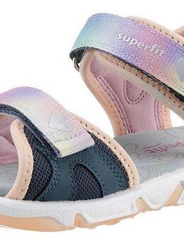 Superfit PEBBLES WMS: mittel Sandale Sandalette mit süßem Glitzerverschluss, Größenschablone zum Download