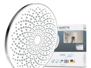 Schütte Kopfbrause CAPRI, Regendusche, Antikalknoppen, rund, Samtstrahltechnologie