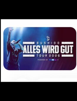 Karten für Bushido Konzert - Hannover Döhren-Wülfe