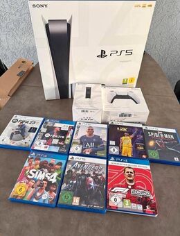 PlayStation 5 Neu mit Spielen etc - Hamburg