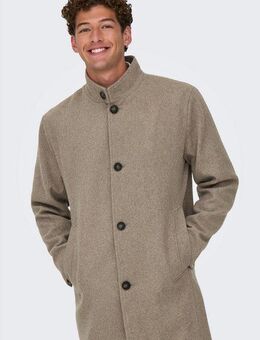 ONLY & SONS Kurzmantel ONSCHARLES WOOL COAT OTW