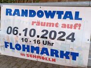 Hofflohmarkt in Randowtal- Schmölln, 06.10.2024 von 10 - 16 Uhr!! - Randowtal