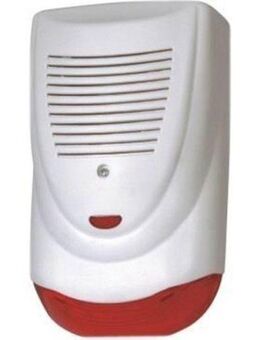 Details zu  12V wasserdichte 120db rote blinkende LED Sirene, Außenbereich - Berlin