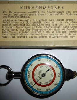 Alter Kurvenmesser, 1960 - Berlin