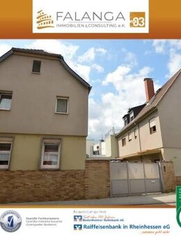 Falanga Immobilien - TOP Kapitalanlage! 2 Mehrfamilienhäuser mit 5 Wohnungen in Mombach! - Mainz