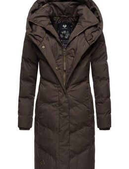 Ragwear Steppmantel Natalka stylischer, gesteppter Winterparka mit gefütterter Kapuze