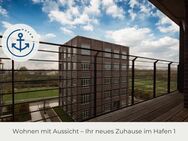 ** Hafen 1 | Exklusive Dachgeschoss-Wohnung | große Loggia | Parkett | Offene Küche | Aufzug ** - Leipzig