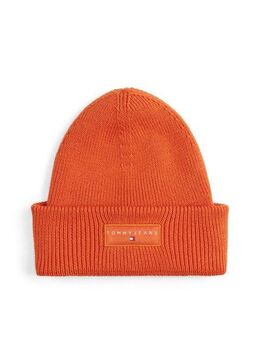Tommy Jeans Beanie TJM LINEAR in Grobstrick, mit Umschlag