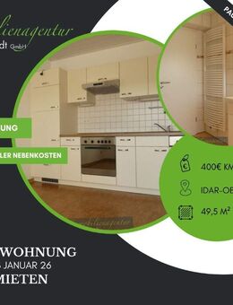 ***2-ZKB-Single-Wohnung, I-O, zu vermieten!*** - Idar-Oberstein