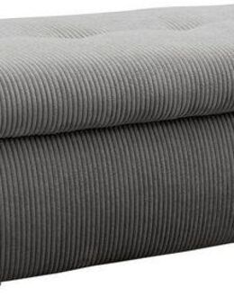 DOMO collection Hocker NMoric, mit Stauraumfach, auch in Cord