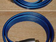 2 High End Flachband Scart Kabel 75 cm + 150 cm von IXOS mit Goldkontakten und verschraubten Steckern - Landsberg (Lech)