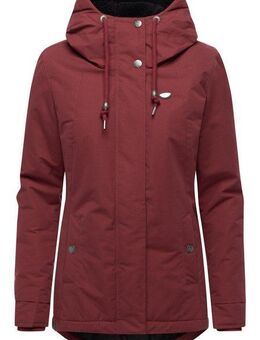Ragwear Kurzmantel Alvena YOUMODO Wasserdichter Damen Mantel mit verstellbarer Kapuze