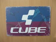 CUBE BIKES - Reklameschild - 30 x 20 cm /NEU - Leverkusen