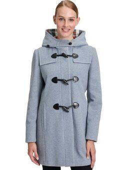 Gil Bret Dufflecoat mit Wolle und verdecktem Reißverschluss