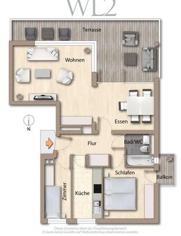 Kapitalanlage in Bestlage – Penthouse mit Weitblick, provisionsfrei vom Eigentümer - Oberschleißheim