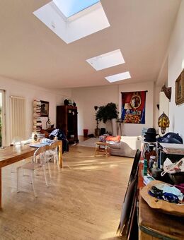 Vermietete 4-Zimmer-Dachgeschoß-Wohnung mit Fahrstuhl in Spree Nähe in Berlin-Mitte, OT Alt-Moabit! - Berlin