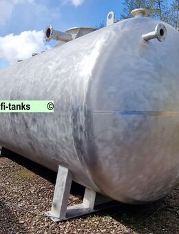 V22 gebrauchter 30.000 Liter V4A Edelstahltank Wassertank Chemietank Zisterne Futtermitteltank Rapsöltank Melassetank Molketank Regenauffangtank - Hillesheim (Landkreis Vulkaneifel)