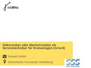 Elektroniker oder Mechatroniker als Servicetechniker für Krananlagen (m/w/d) - Dettenheim