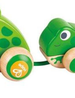 Hape Nachziehtier Frosch-Familie