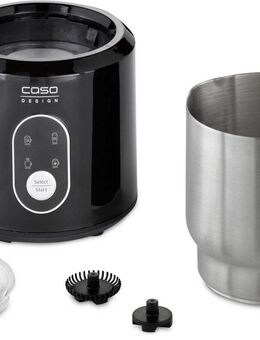 Caso Milchaufschäumer 1665 Crema & Choco Black, 500 W