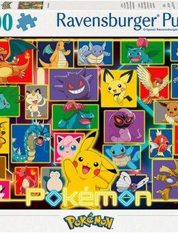 Ravensburger Puzzle Leuchtende Pokémon, 2000 Puzzleteile, Made in Germany
