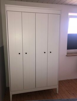 IDANÄS Kleiderschrank weiß 121x211 cm - Schleswig