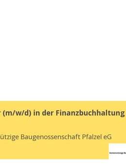 Mitarbeiter (m/w/d) in der Finanzbuchhaltung - Trier