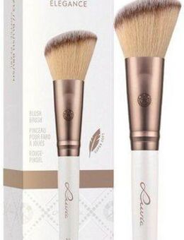 Luvia Cosmetics Rougepinsel, Abgeschrägte Form, präzise, mühelose Anwendung.