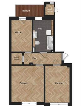Eigentumswohnung mit Balkon und Stellplatz - Meißen