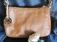 NEU * Klassische * Leder * Umhänge * Henkel * BAG * Tote * TASCHE "MICHAEL KORS" MK * ORIGINAL * Bennet * milch-kaffee * cognac * - Riedlingen