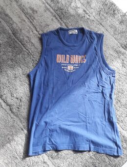 Herren-Achselshirt blau Gr.L - Euskirchen