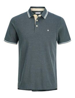 Jack & Jones PlusSize Poloshirt JJEPAULOS POLO SS NOOS PLS mit Logo Stickerei