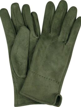 Capelli New York Strickhandschuhe (1 Paar) mit Ziernaht, Metall-Logo, Feinripp-Strick, elastisch