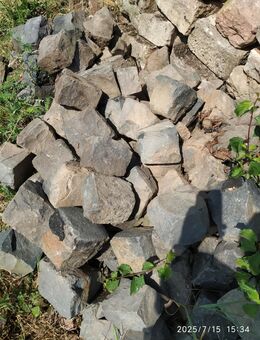 60stck Basaltpflaster altes Kopfsteinpflaster Natursteinpflaster - Fulda Zentrum