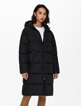 ONLY Steppmantel ONLAMANDA LONG PUFFER COAT mit Kapuze