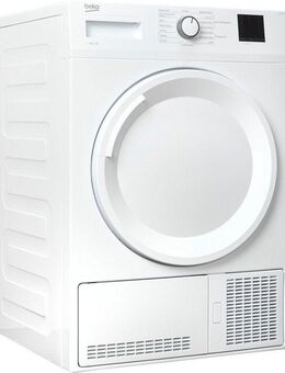 BEKO Kondenstrockner DCU 8230 N, Express-Programm, Aquawave-Schontrommel, LED-Display