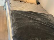 Boxspringbett grau 140x200cm - Mannheim