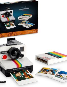 LEGO® Polaroid OneStep SX-70 Sofortbildkamera (21345), LEGO Ideas Konstruktionsspielsteine, (516 St), Made in Europe