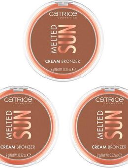 Catrice Bronzer-Puder Melted Sun Cream Bronzer, 3-tlg., mit cremiger Textur