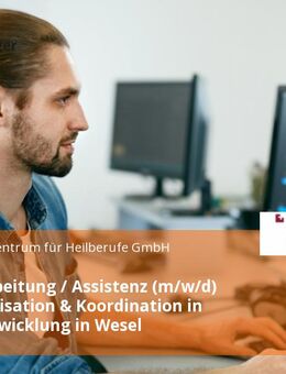 Sachbearbeitung / Assistenz (m/w/d) für Organisation & Koordination in der IT-Entwicklung in Wesel - Wesel